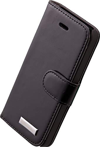 COMMANDER Book CASE Elite Black für Apple iPhone 5/ 5S/ SE von COMMANDER