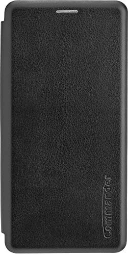COMMANDER Book Case Curve für Samsung A505 Galaxy A50/ A307 Galaxy A30s Black 17530, Schwarz von COMMANDER