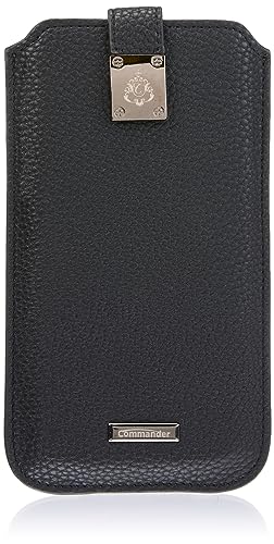 COMMANDER Milano 5.7" bis 6.5" Black, zum Beispiel für Samsung N7100 Galaxy Note 2 Innenmaße: Circa 162 x 81 x 10 mm, 13238 Milano XXXL Galaxy Note, Schwarz von COMMANDER