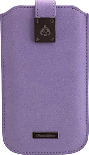 COMMANDER Milano 5.7" bis 6.5" Fleure Violett, zum Beispiel für Samsung G935 Galaxy S7 Edge/ N910 Galaxy Note 4/ Apple iPhone 6 Plus Innenmaße: Circa 162 x 81 x 10 mm von COMMANDER