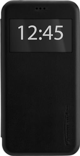 COMMANDER Window Case für Samsung A15 5G Black von Commander