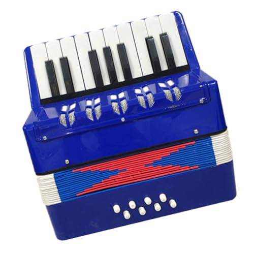 COMNESTBI 1 Stück Akkordeon Musikinstrumente Kinderspielzeug Akkordeon einführendes Musikinstrument einführende Musikinstrumente entzückendes Akkordeon Plastik Blau COMNESTBI 1 Stück Akkordeon Musikinstrumente Kinderspielzeug Akkordeon einführendes Musikinstrument einführende Musikinstrumente entzückendes Akkordeon Plastik Blau von COMNESTBI
