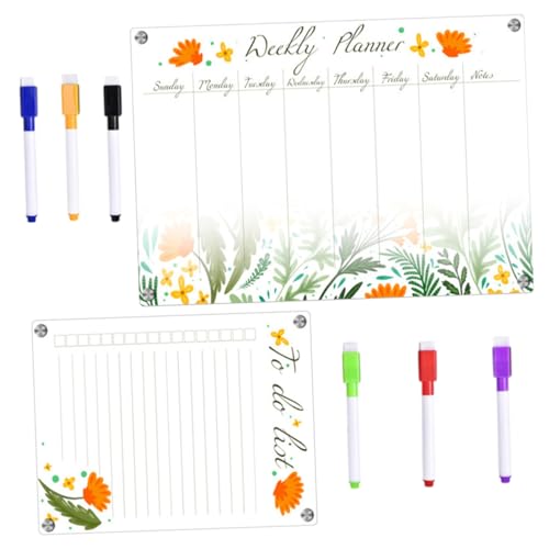 COMNESTBI 1Satz Magnetisches Trockener Erase Board Teiliges Kühlschrank Planer Für Wochenkalender Und To Do Listen Wiederverwendbar Und Rückstandsfrei Für Familie COMNESTBI 1Satz Magnetisches Trockener Erase Board Teiliges Kühlschrank Planer Für Wochenkalender Und To Do Listen Wiederverwendbar Und Rückstandsfrei Für Familie von COMNESTBI