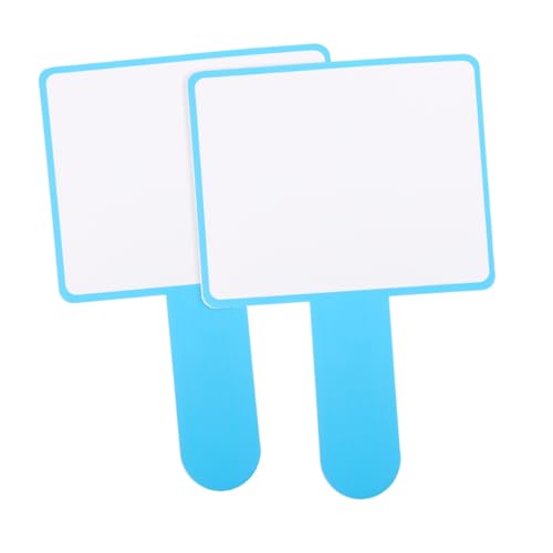COMNESTBI 2 Stück leere Anzeigetafel Whiteboard Punktetafel Unterrichtswerkzeuge Trockenlöschen im Klassenzimmer Büromeeting-Tool Mini-Lehrtafeln Schülerwerkzeuge KT-Schaumstoffplatte Blue von COMNESTBI