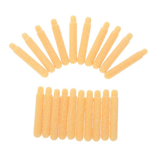 COMNESTBI 20 Stück Marker -Stift -Ersatzstiftspitze Stiftspitzen malen Permanentmarkerspitzen Marker mit runder Spitze Farbmarkierungsstiftspitzen Ersatznibs Ersatzstiftspitzen Nylon Yellow von COMNESTBI