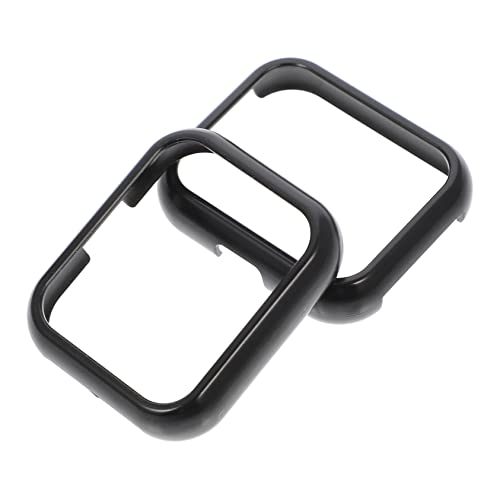 COMNESTBI 2Stücke Bildschirmschutz Hülle für Smartwatch Kompatibel mit Watch pro Kratzfest Einfache Installation Leicht Farbenfroh von COMNESTBI