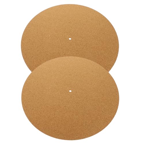 COMNESTBI 2Stücke Kork Matte für Vinylplatten Rutschfeste Vibrationsreduzierende Unterlage für Besseren und Schutz Ihrer Schallplatten für Musikliebhaber COMNESTBI 2Stücke Kork Matte für Vinylplatten Rutschfeste Vibrationsreduzierende Unterlage für Besseren und Schutz Ihrer Schallplatten für Musikliebhaber von COMNESTBI