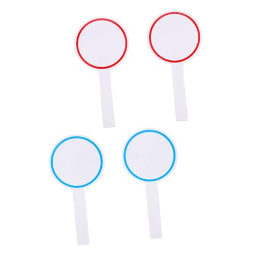 COMNESTBI 4Stücke Anzeigetafeln Einseitig Beschreibbare Whiteboards Abwischbare Abstimmungspaddel Praktisch für Jurybewertungen und Abstimmungen COMNESTBI 4Stücke Anzeigetafeln Einseitig Beschreibbare Whiteboards Abwischbare Abstimmungspaddel Praktisch für Jurybewertungen und Abstimmungen von COMNESTBI