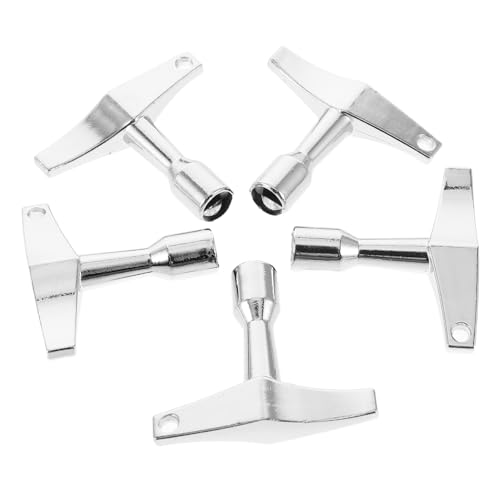 COMNESTBI 5-teilige Trommel-stimmschlüssel: Leichtes Stimmgerät-zubehör Für Schlagmusikinstrumente Für Einfache Trommelfell-einstellung COMNESTBI 5-teilige Trommel-stimmschlüssel: Leichtes Stimmgerät-zubehör Für Schlagmusikinstrumente Für Einfache Trommelfell-einstellung von COMNESTBI