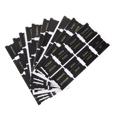 COMNESTBI 80Stücke Bibelregisterkarten aus PU Leder Index Tabs für Bibelstudium Testament Tabs Leere Praktische Register für Männer und Frauen Einfach COMNESTBI 80Stücke Bibelregisterkarten aus PU Leder Index Tabs für Bibelstudium Testament Tabs Leere Praktische Register für Männer und Frauen Einfach von COMNESTBI