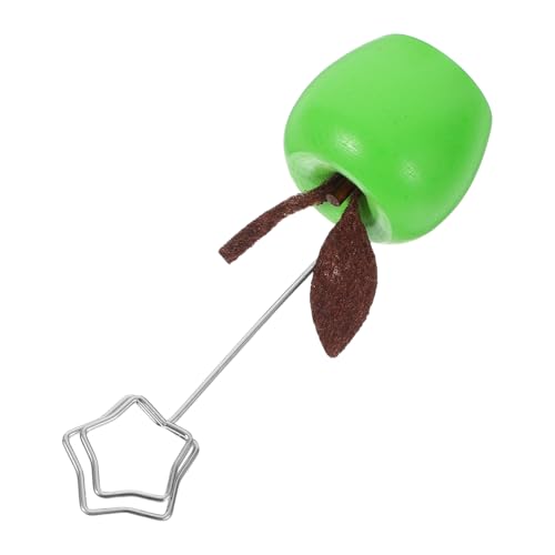 COMNESTBI Apple Message Ordner Schreibtischschmuck Hinweisclip Briefbeschwerer Für Den Schreibtisch Aktenhalter Für Den Schreibtisch Memohalter-clip Tischkartenhalter Fotoklemme Holz Green von COMNESTBI