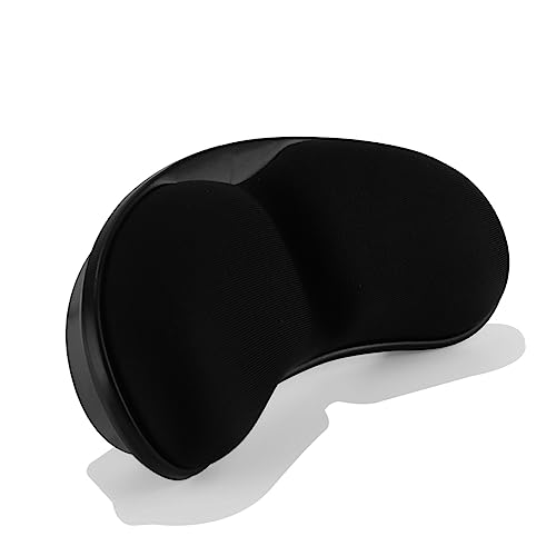 COMNESTBI Ergonomisches Mauspad mit Memory Foam rutschfest für Gaming und Büro Verbessert die Handposition Ermüdung und Schmerzen Schwarz mit Wellenentwurf COMNESTBI Ergonomisches Mauspad mit Memory Foam rutschfest für Gaming und Büro Verbessert die Handposition Ermüdung und Schmerzen Schwarz mit Wellenentwurf von COMNESTBI