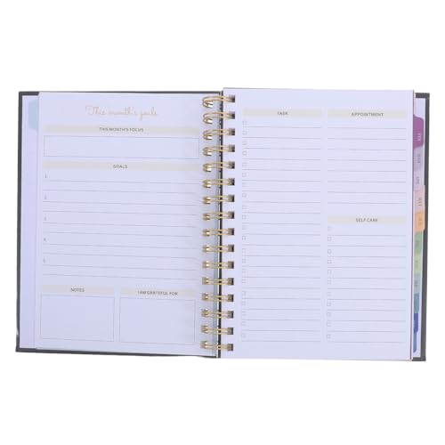 COMNESTBI Finanzplan monatliche Schreibtischunterlage Tagesplaner Notizblock täglicher Arbeitsplaner Monatsplaner Lehrerplaner Zeitmanagementplaner Monatsplanblock Schulplaner Papier Schwarz COMNESTBI Finanzplan monatliche Schreibtischunterlage Tagesplaner Notizblock täglicher Arbeitsplaner Monatsplaner Lehrerplaner Zeitmanagementplaner Monatsplanblock Schulplaner Papier Schwarz von COMNESTBI