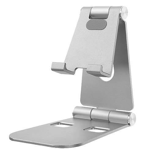 COMNESTBI Metall Telefonhalterung aus Aluminiumlegierung rutschfest Stabil Kompakt mit Multifunktionaler Winkeleinstellung für Smartphones mit Ladeanschluss COMNESTBI Metall Telefonhalterung aus Aluminiumlegierung rutschfest Stabil Kompakt mit Multifunktionaler Winkeleinstellung für Smartphones mit Ladeanschluss von COMNESTBI