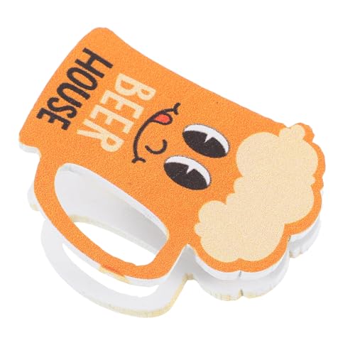 COMNESTBI Nachrichtenkasten Aus Holz Nachrichtenhalter Aus Holz Schreibtischschmuck Tischkartenständer Desktop-memohalter Memo-ordner Hölzerne Memo -halter Inhaber Der Tischnummer Orange von COMNESTBI