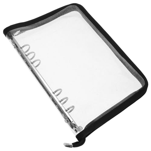 COMNESTBI Ordner multifunktionale Tragetasche Loseblatt-Aufbewahrungsmappe Notizkartenhalter Tagebuchabdeckung Photo Card -Ärmel Fotoalbum Binder Notizkarten-Organizer PVC Schwarz COMNESTBI Ordner multifunktionale Tragetasche Loseblatt-Aufbewahrungsmappe Notizkartenhalter Tagebuchabdeckung Photo Card -Ärmel Fotoalbum Binder Notizkarten-Organizer PVC Schwarz von COMNESTBI