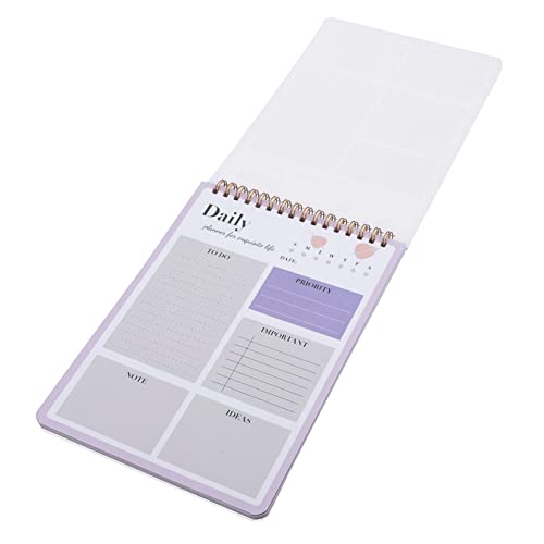 COMNESTBI Terminplaner Notizbuch für Tägliche Aufgaben und Termine Zeitmanagement Block mit Habit Tracker und Übersicht Planungswerkzeug für Schule Studium und Büro COMNESTBI Terminplaner Notizbuch für Tägliche Aufgaben und Termine Zeitmanagement Block mit Habit Tracker und Übersicht Planungswerkzeug für Schule Studium und Büro von COMNESTBI