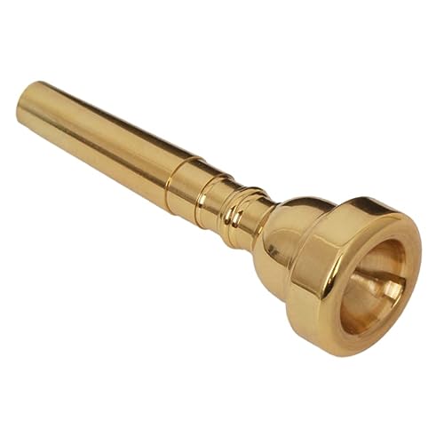 COMNESTBI Trompetenmundstück aus Kupfer Goldenes Trompetenmundstück für Trompeten Präzise Klangqualität für King Modelle für Anfänger COMNESTBI Trompetenmundstück aus Kupfer Goldenes Trompetenmundstück für Trompeten Präzise Klangqualität für King Modelle für Anfänger von COMNESTBI