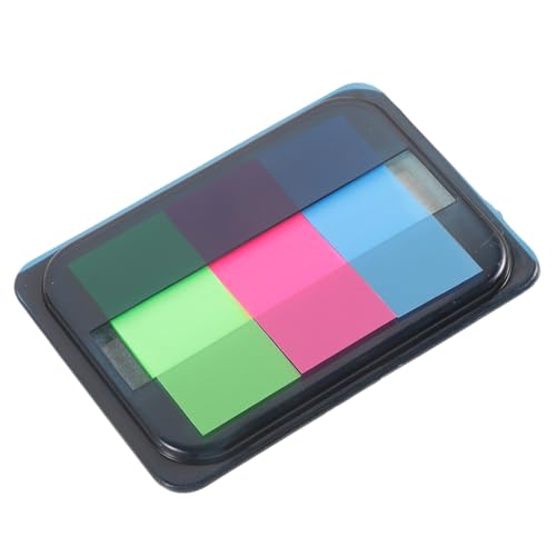COMPUKAS 60Stücke Neon Haftstreifen Selbstklebende Index Tabs Beschreibbar und Transparent Markieren von Notizen Dokumenten und Schule COMPUKAS 60Stücke Neon Haftstreifen Selbstklebende Index Tabs Beschreibbar und Transparent Markieren von Notizen Dokumenten und Schule von COMPUKAS
