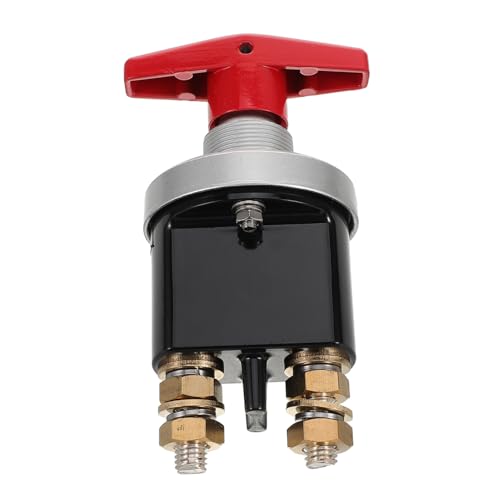 COMPUKAS Automobilbatterieschalter Auto Teil Batterie schnell abklemmen Ein/Aus Schalter Batterietrennschalter für Boote Bootsstromschalter Ausschalter Kohlenstoffstahl COMPUKAS Automobilbatterieschalter Auto Teil Batterie schnell abklemmen Ein/Aus Schalter Batterietrennschalter für Boote Bootsstromschalter Ausschalter Kohlenstoffstahl von COMPUKAS