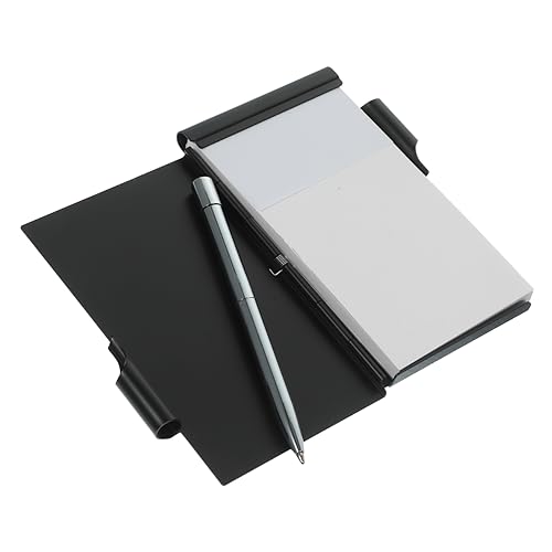COMPUKAS Mini Notizbuch mit Metallkoffer Tragbares Notepad für Büro und Schule aus Leicht und Handlich Kreatives Design für Notizen und Zeichnungen von COMPUKAS