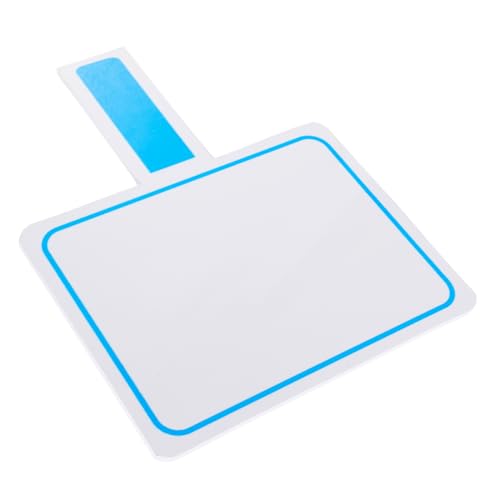 COMPUKAS Whiteboard halten Planke lernen Erinnerung doppelt dünn Tipp unterrichtsmaterial klassenzimmer ausstattung trocken abwischbare Tafel handgehalten Trockener Löschungspaddel PVC Blue von COMPUKAS