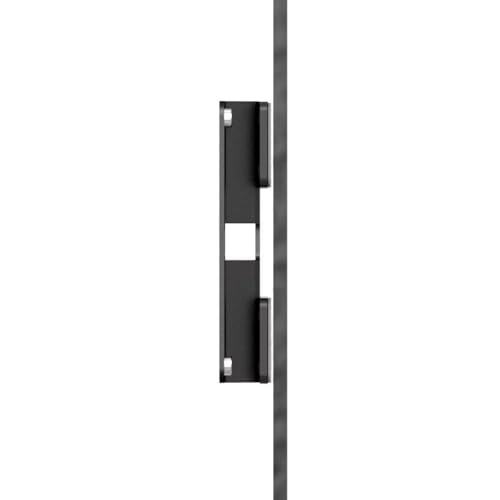 Glashalterung mit Sicherheitsschlitz, Schwarz Glashalterung mit Sicherheitsschlitz, Schwarz von COMPULOCKS - DC/POS
