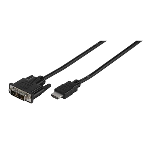 Vivanco HDMI Anschlusskabel HDMI Stecker <-> DVI-D Stecker 5.0 m von COMPUTER_COMPONENT