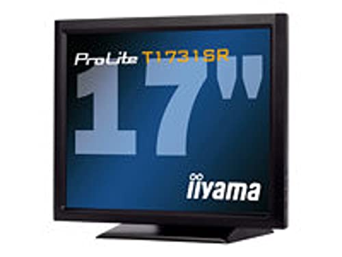 iiyama ProLite T1731SR-B1 43 cm (17") Resistiver SXGA Touch Monitor Single Touch, VGA, DVI, IP54, Schwarz von COMPUTER MOUSE