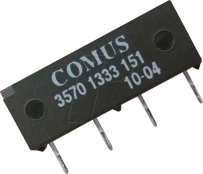 CO 3570.1333.051 - Reed-Relais 5 V DC, 10 W - 1 NO von COMUS