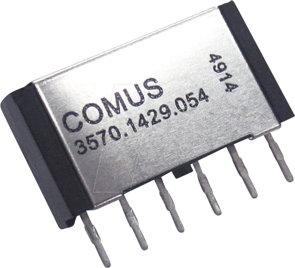 CO 3570.1429.052 - Reed-Relais 5 V DC, 15 W - 2 NO von COMUS