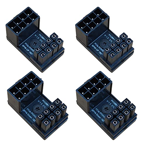 COMeap GPU VGA PCIe 8 Pin U Turn 180 Grad Winkel Verbinder Leistung Adapter Board für Desktop Grafikkarte COMeap GPU VGA PCIe 8 Pin U Turn 180 Grad Winkel Verbinder Leistung Adapter Board für Desktop Grafikkarte von COMeap