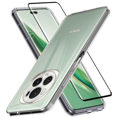 CONAPIKA Hülle für Honor Magic6 Pro 5G mit 1 Stück Schutzfolie, Ultra Dünn Klarsicht Handy Schutzhülle Premium Weiche TPU Rückseite Schale Leicht Anti-Kratzer Anti-Rutsch Stoßdämpfung Handyhülle CONAPIKA Hülle für Honor Magic6 Pro 5G mit 1 Stück Schutzfolie, Ultra Dünn Klarsicht Handy Schutzhülle Premium Weiche TPU Rückseite Schale Leicht Anti-Kratzer Anti-Rutsch Stoßdämpfung Handyhülle von CONAPIKA