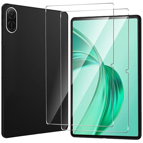 CONAPIKA Hülle für Honor Pad X8A,Ultra Dünn Hochwertiges Stoßfeste Matt Weiches TPU Schutzhülle Leicht Anti-Fingerabdruck Anti-Kratzer Rückseite Tablette Abdeckung mit 2 schutzfolie, Schwarz von CONAPIKA