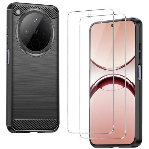 CONAPIKA Hülle für Oppo Find X8 mit 2 Stück Schutzfolie, Flexible Weichem TPU Stoßfeste Handyhülle Ultra Dünne Kohlefaser Design Anti-Rutsch Rückseite Schale Handy Schutzhülle für Oppo Find X8 CONAPIKA Hülle für Oppo Find X8 mit 2 Stück Schutzfolie, Flexible Weichem TPU Stoßfeste Handyhülle Ultra Dünne Kohlefaser Design Anti-Rutsch Rückseite Schale Handy Schutzhülle für Oppo Find X8 von CONAPIKA