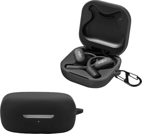 CONAPIKA Hülle für SHOKZ OpenFit 2 mit karabiner, Voller Schutz Silikon Earbuds Schutzhüllen Haut Case Ultra-dünnes Weiches Stoßfeste wasserdichte Unterstützt Kabelloses Laden Kopfhörer Abdeckung CONAPIKA Hülle für SHOKZ OpenFit 2 mit karabiner, Voller Schutz Silikon Earbuds Schutzhüllen Haut Case Ultra-dünnes Weiches Stoßfeste wasserdichte Unterstützt Kabelloses Laden Kopfhörer Abdeckung von CONAPIKA