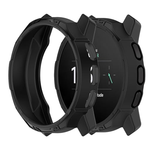 CONAPIKA Hülle für SUUNTO 9 Peak/SUUNTO 9 Peak Pro, Uleicht ltradünne Premium Hart PC Stoßfeste Schutzhülle Rundum Anti-Kratzen Bumper Case und Hoch Empfindlichkeit Schutz Case Cover von CONAPIKA