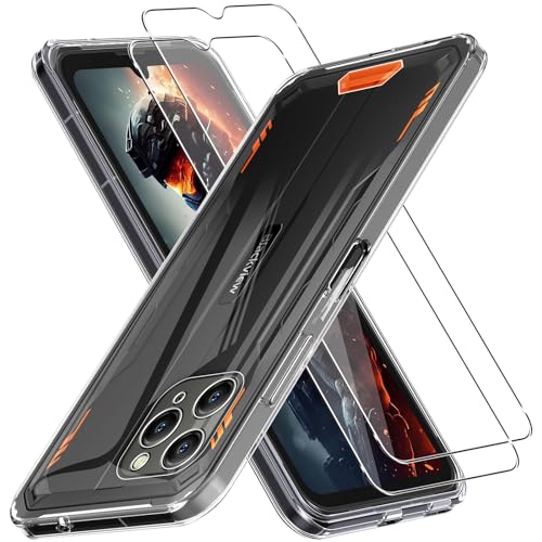 CONAPIKA Hülle für blackview bv5300 Plus mit 2 Stück Schutzfolie, Ultra Dünn Klarsicht Handy Schutzhülle Premium Weiche TPU Rückseite Schale Leicht Anti-Kratzer Anti-Rutsch Stoßdämpfung Handyhülle CONAPIKA Hülle für blackview bv5300 Plus mit 2 Stück Schutzfolie, Ultra Dünn Klarsicht Handy Schutzhülle Premium Weiche TPU Rückseite Schale Leicht Anti-Kratzer Anti-Rutsch Stoßdämpfung Handyhülle von CONAPIKA