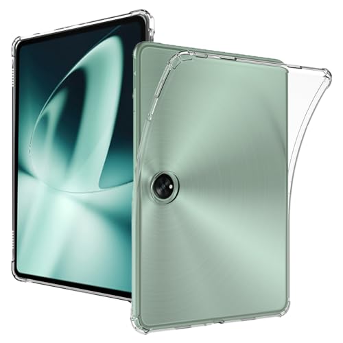 CONAPIKA Klar Hülle für Oneplus Pad 11.6Zoll, Dünne Schlank Leicht Weich TPU EckenFallschutz Bumper Schutzhülle Stoßfest Anti-Kratzen Transparent Tablet hülle Cover für Oneplus Pad von CONAPIKA