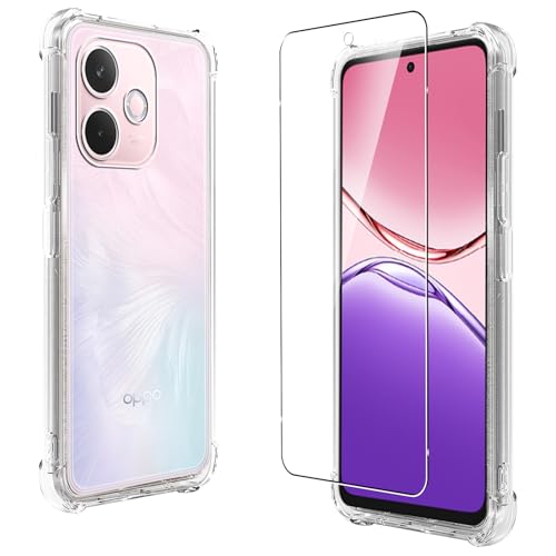 CONAPIKA Klar Hülle für Oppo A5 Pro 5G mit 2 Stück Schutzfolie, Verstärkte Ecken Handy Schutzhülle Cover Sets Ultra Dünn TPU Stoßfeste Kratzfeste Rückseite Schale Handyhülle for Oppo A5 Pro 5G CONAPIKA Klar Hülle für Oppo A5 Pro 5G mit 2 Stück Schutzfolie, Verstärkte Ecken Handy Schutzhülle Cover Sets Ultra Dünn TPU Stoßfeste Kratzfeste Rückseite Schale Handyhülle for Oppo A5 Pro 5G von CONAPIKA