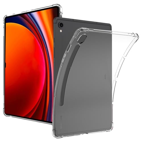 CONAPIKA Klar Hülle für Samsung Galaxy Tab S9 11Zoll, Dünne Schlank Leicht Weich TPU EckenFallschutz Bumper Schutzhülle Stoßfest Anti-Kratzen Transparent Tablet hülle Cover für Galaxy Tab S9 11 Zoll von CONAPIKA