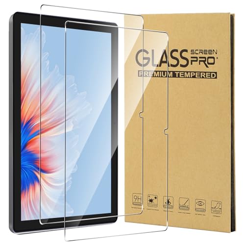 CONAPIKA Schutzfolie für DOOGEE U9 Tablet 10 Zoll,2 Stück 9H Härte Anti-Kratzen Anti-Bläschen Gehärtetes Glas Displayfolie HD-Klar Hohe Empfindlichkeit Anti-Fingerabdruck Displayschutzfolie von CONAPIKA