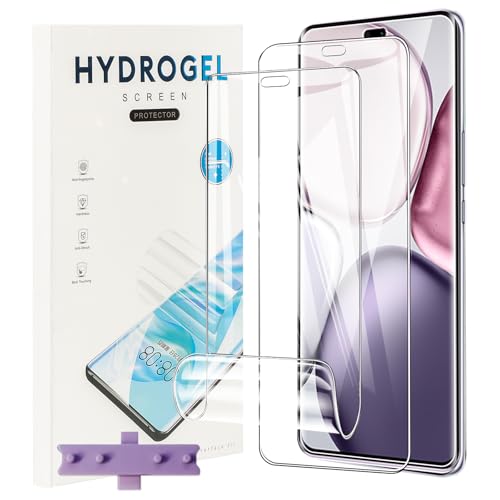 CONAPIKA Schutzfolie für Honor Magic7 Lite/Magic 7 Lite, 2 Stück HD Klar TPU Anti-Kratzen Anti-Bläschen Displayschutzfolie [Nicht-Glas] 3D-Gewölbte Fingerabdruck-ID Maximale Abdeckung Displayschutz von CONAPIKA