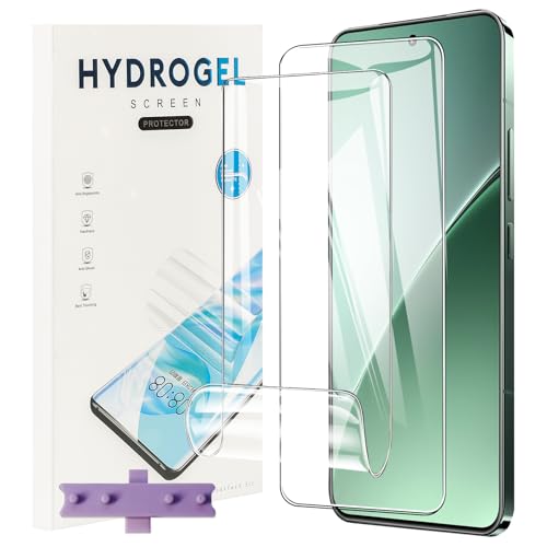 CONAPIKA Schutzfolie für Xiaomi 15 Ultra, [2 Stück] HD Klar Weiche TPU Anti-Kratzen Anti-Bläschen Displayschutzfolie [Nicht-Glas] 3D-Gewölbte Fingerabdruck-ID [Maximale Abdeckung] Displayschutz von CONAPIKA