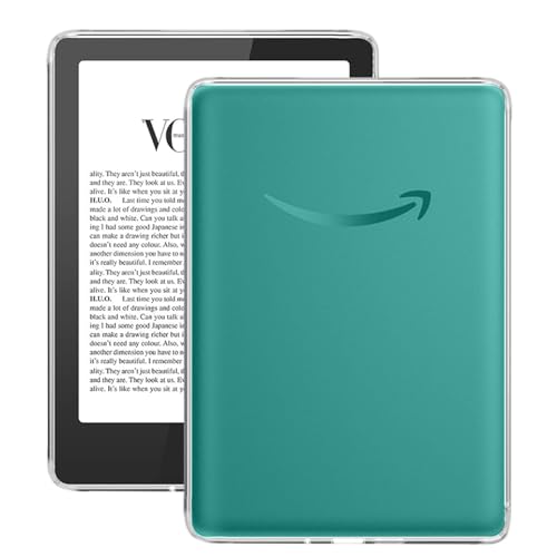 CONAPIKA klar Hülle für Kindle Paperwhite 2024/Colorsoft Signature Edition 2024 7Inch, Leicht Weiche TPU Stoßfest Kratzfest Schutzhülle Ultradünn Durchsichtige Anti-Fingerabdruck Rückseite Cover von CONAPIKA
