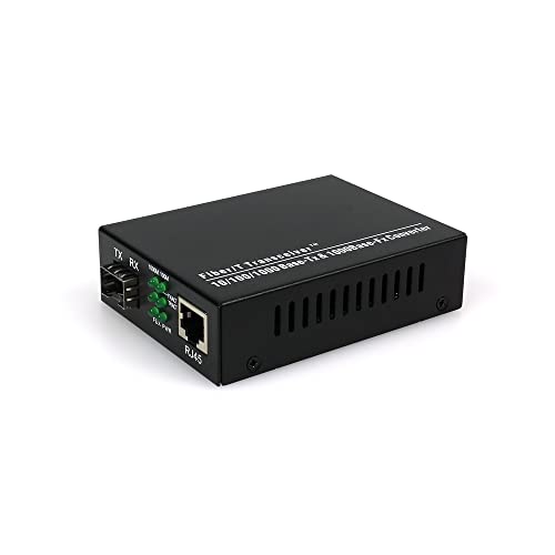 CO-MED7824 10/100/1000M, 1F1E, 1 Fiber 1 Ethernet RJ45, SFP interface Media Converter von CONBIC