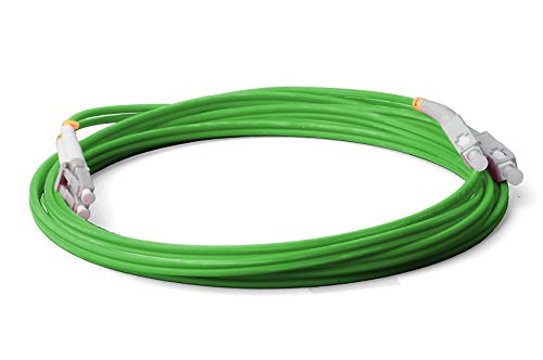 CONBIC® LWL Glasfaser-Kabel – 15m OM5 LC/UPC-SC/UPC, Duplex 50/125 Patchkabel – Lichtwellenleiter 15 Meter von CONBIC
