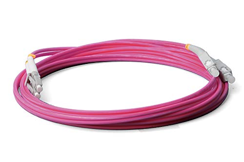 LWL Glasfaser-Kabel – 7,5m OM4 LC/UPC auf SC/UPC Stecker, Duplex 50/125 Patchkabel – Lichtwellenleiter 7,5 Meter von CONBIC