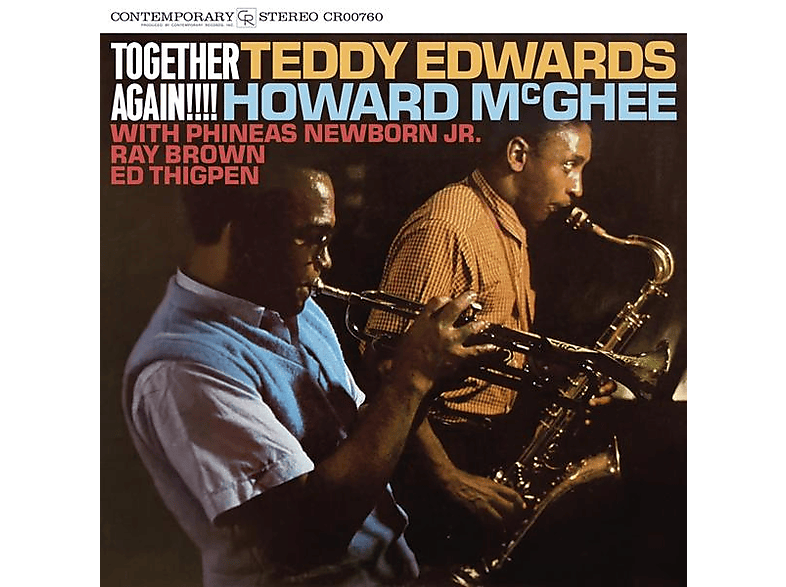 Teddy Edwards, Howard McGhee, Phineas Newborn Jr., - Together Again!!!! (LTD.Contemporary Records LP) (Vinyl) von CONCORD RECORDS