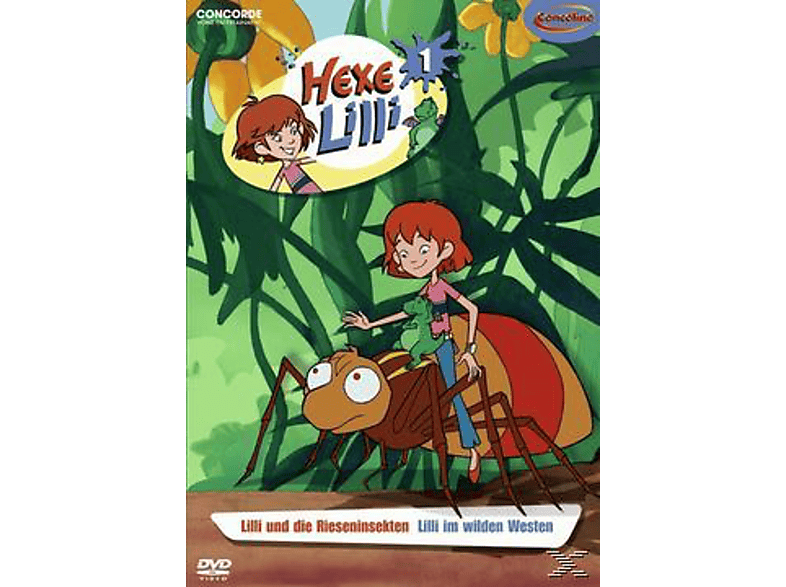 Hexe Lilli 1 - und die Rieseninsekten / im wilden Westen DVD von CONCORDE (UEBER EUVI)